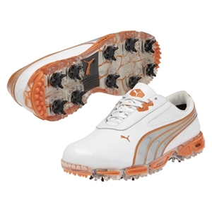 Puma AMP Cell Fusion Shoe - White and Orange
