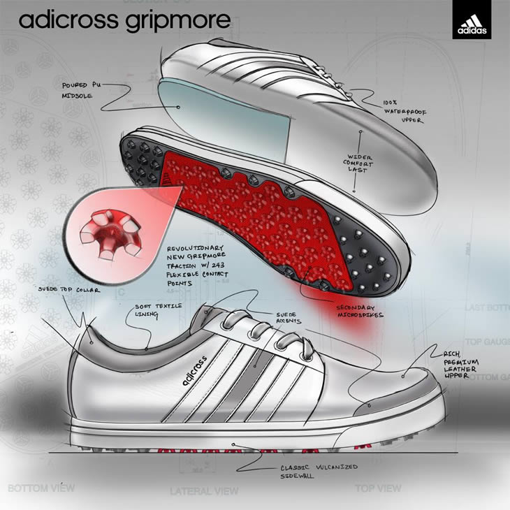 Adidas Adicross Gripmore Front