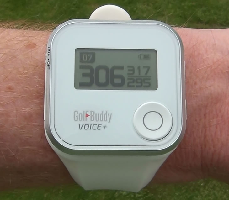 GolfBuddy Voice+ GPS Screen