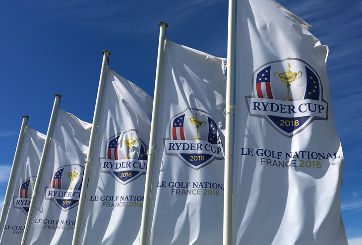 Ryder Cup 2018 Flags