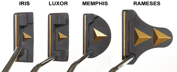 Lynx Swash Putters At Address
