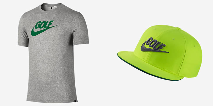 Nike Golf 2015 Apparel Tee-Shirt and Cap