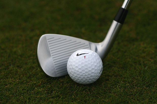 Nike VR Forged Iron Behind Ball