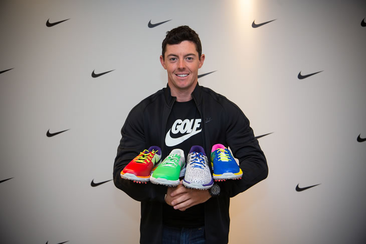 Rory McIlroy Nike Irish Open Shoes