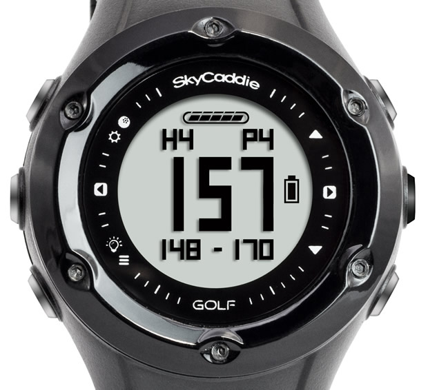 Close Up Of The SkyCaddie Linx Face