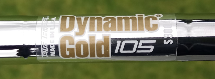 True Temper Dynamic Gold 105 shaft