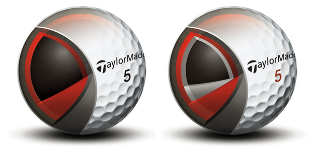 TayorMade Tour Preferred Ball Layers