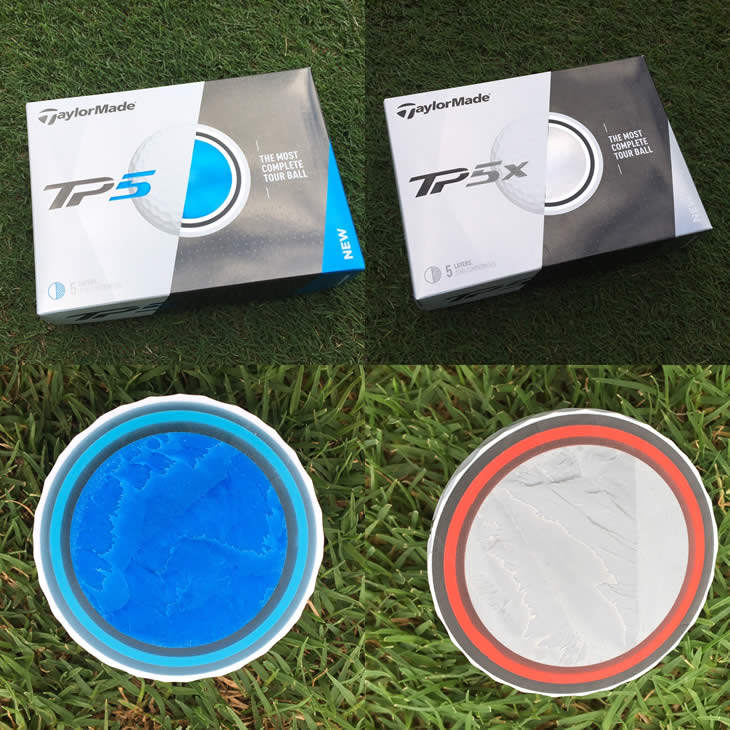 TaylorMade TP5 TP5x Golf Ball