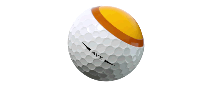 Titre de la balle de golf AVX