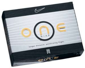 Nike One Black Golf Ball -