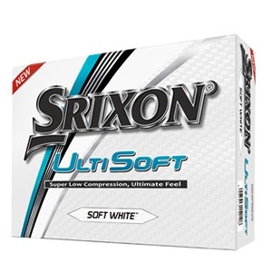 Srixon UltiSoft White Dozen