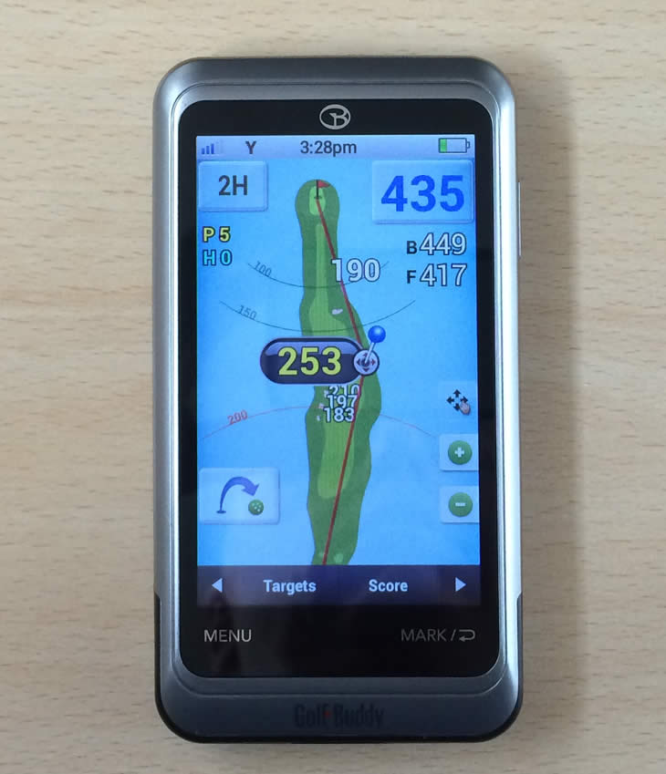 GolfBuddy PT4 GPS Trackpoint
