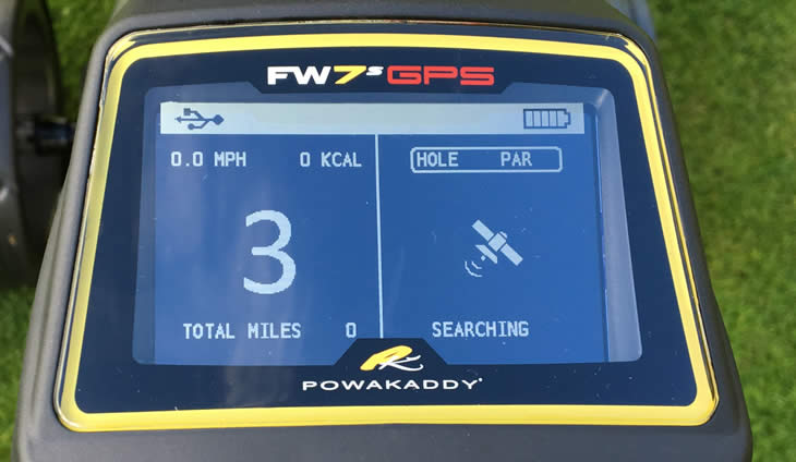 PowaKaddy FW7s GPS Golf Trolley