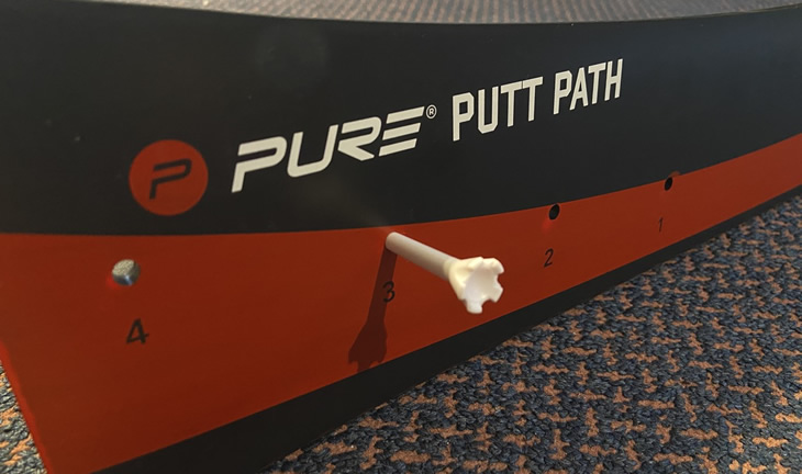 Pure2Improve Putt Path Practice Aid