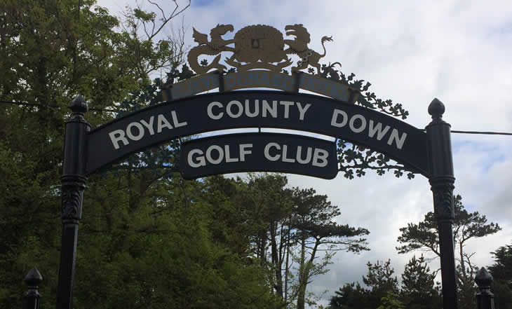 Royal County Down Sign