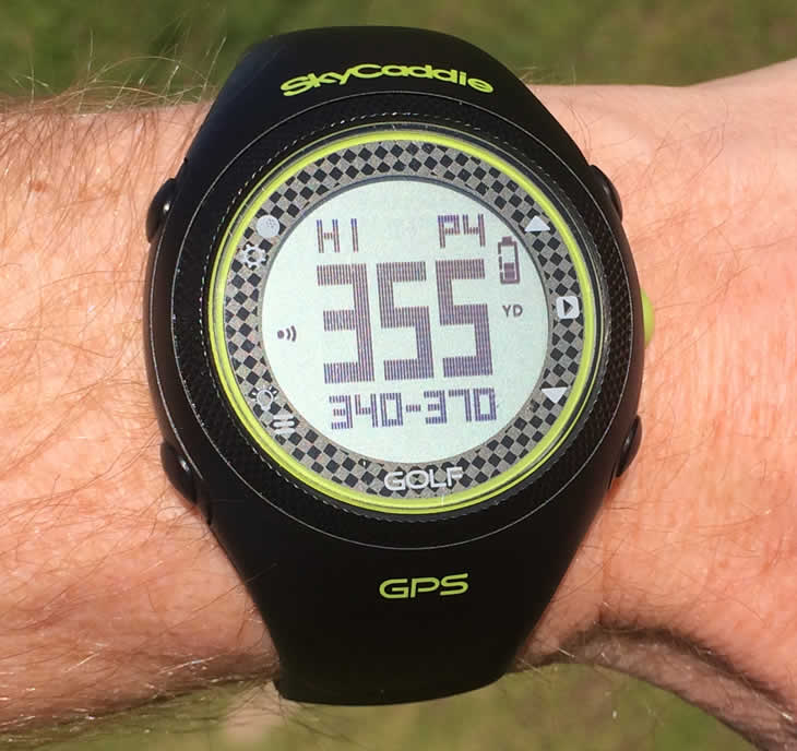 SkyCaddie Watch Golf GPS Rangefinder Review - Golfalot