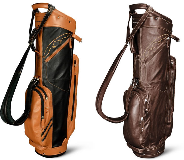 Sun Mountain Golf 2019 Canvas/Leather Stand Bag Natural-Brown