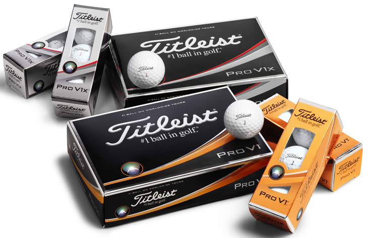 Titleist 2017 Pro V1 and Pro V1x Golf Balls