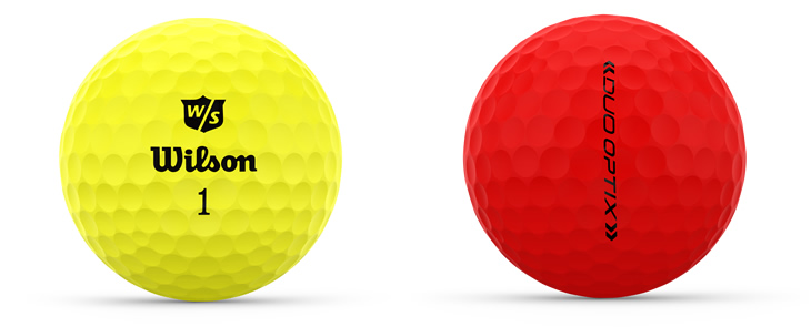 Wilson DUO Optix Golf Ball