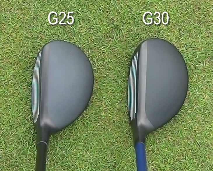 Ping G25 G30 Hybrid comparison